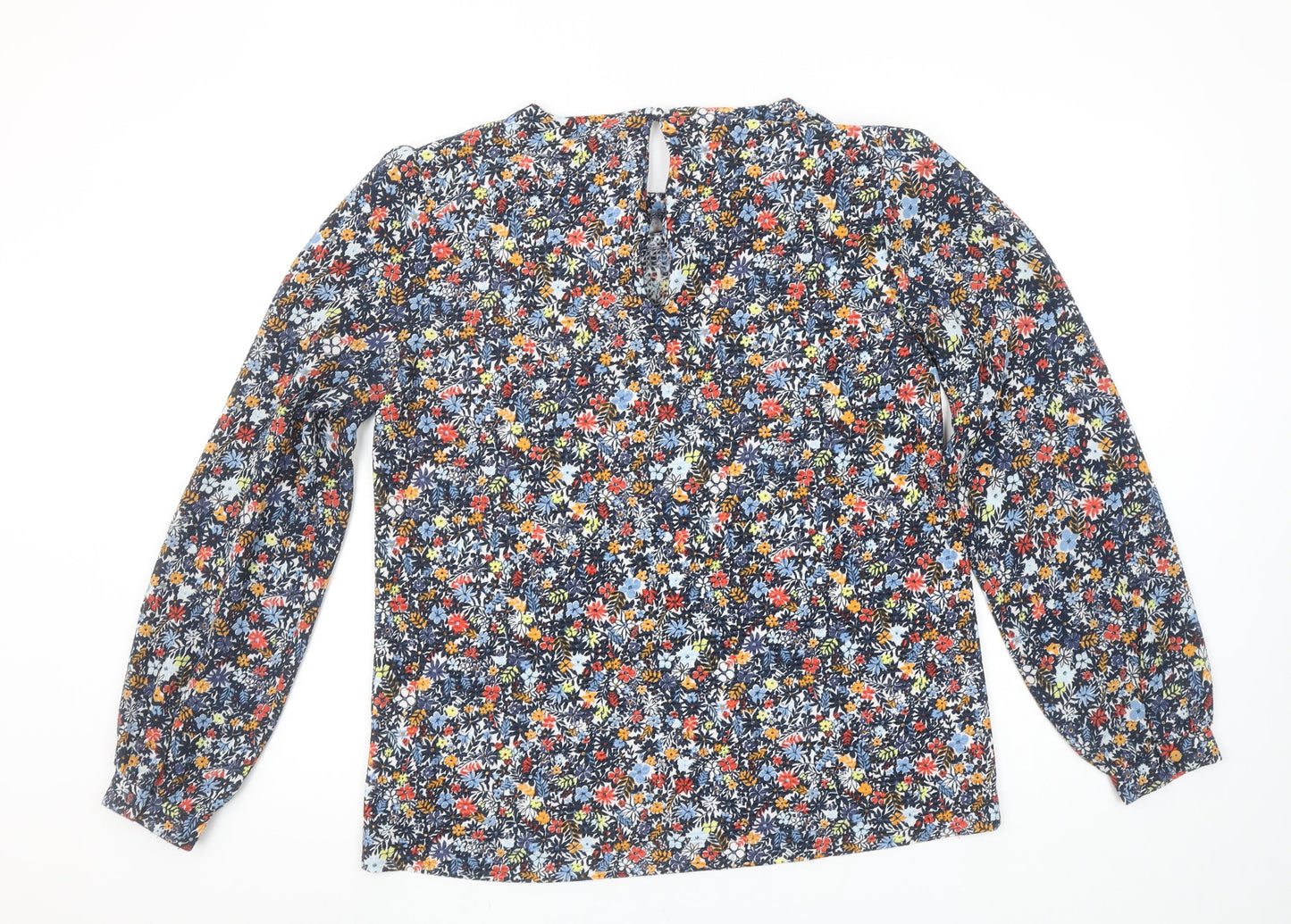 Womens UK Size 12 NEXT Multicoloured Tunic Blouse