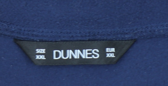 Mens UK Size 2XL Dunnes Stores Blue Basic Jacket