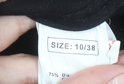 Unisex Adultss UK Size 10 Marc Angelo Slim Fit Skinny Black Jeans