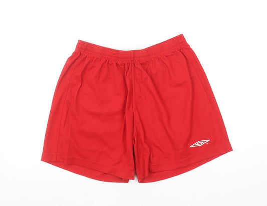 Mens UK Size M Umbro Regular Fit Athletic Shorts