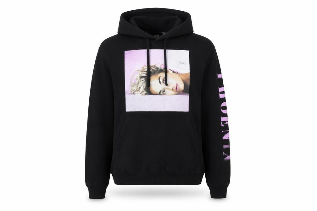 Womens UK Size S Just Hoods Black Pullover Hoodie
