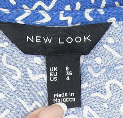 Womens UK Size 8 New Look A-Line Dress