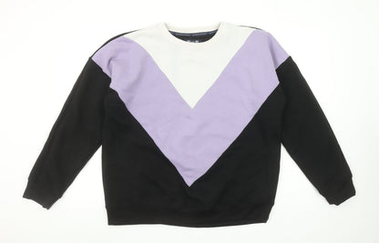 Womens UK Size L North West Black Pullover Sweatshirt