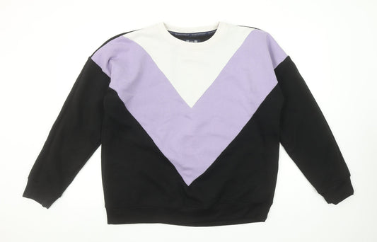 Womens UK Size L North West Black Pullover Sweatshirt