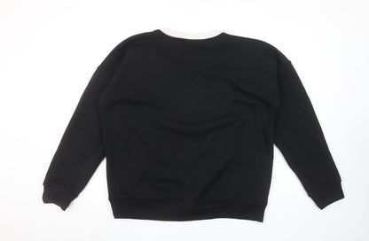 Womens UK Size L North West Black Pullover Sweatshirt