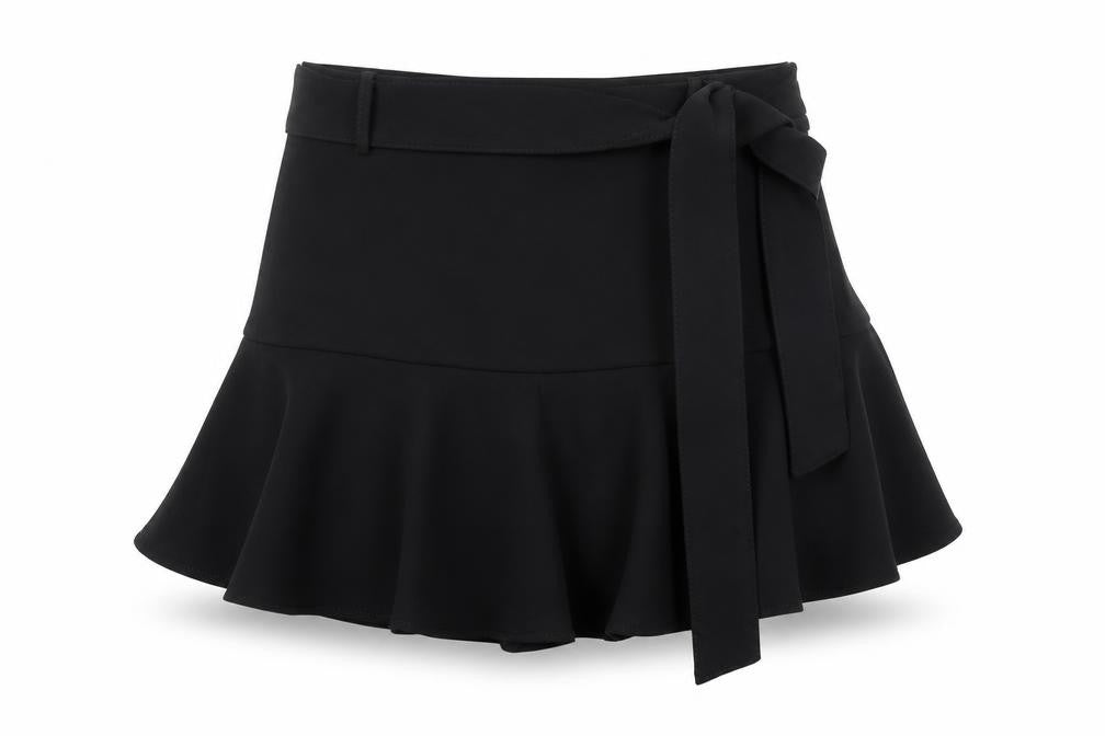 Womens UK Size 8 Zara Skort Chiffon Skort