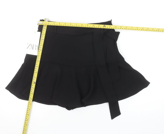 Womens UK Size 8 Zara Skort Chiffon Skort
