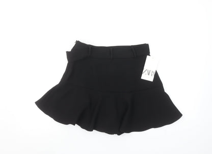 Womens UK Size 8 Zara Skort Chiffon Skort