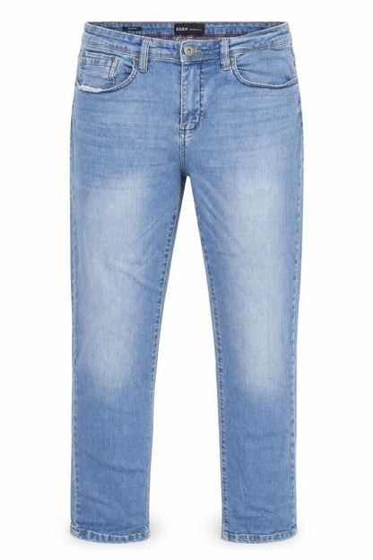 Mens UK Size L BORN Regular Fit Straight Blue Jeans