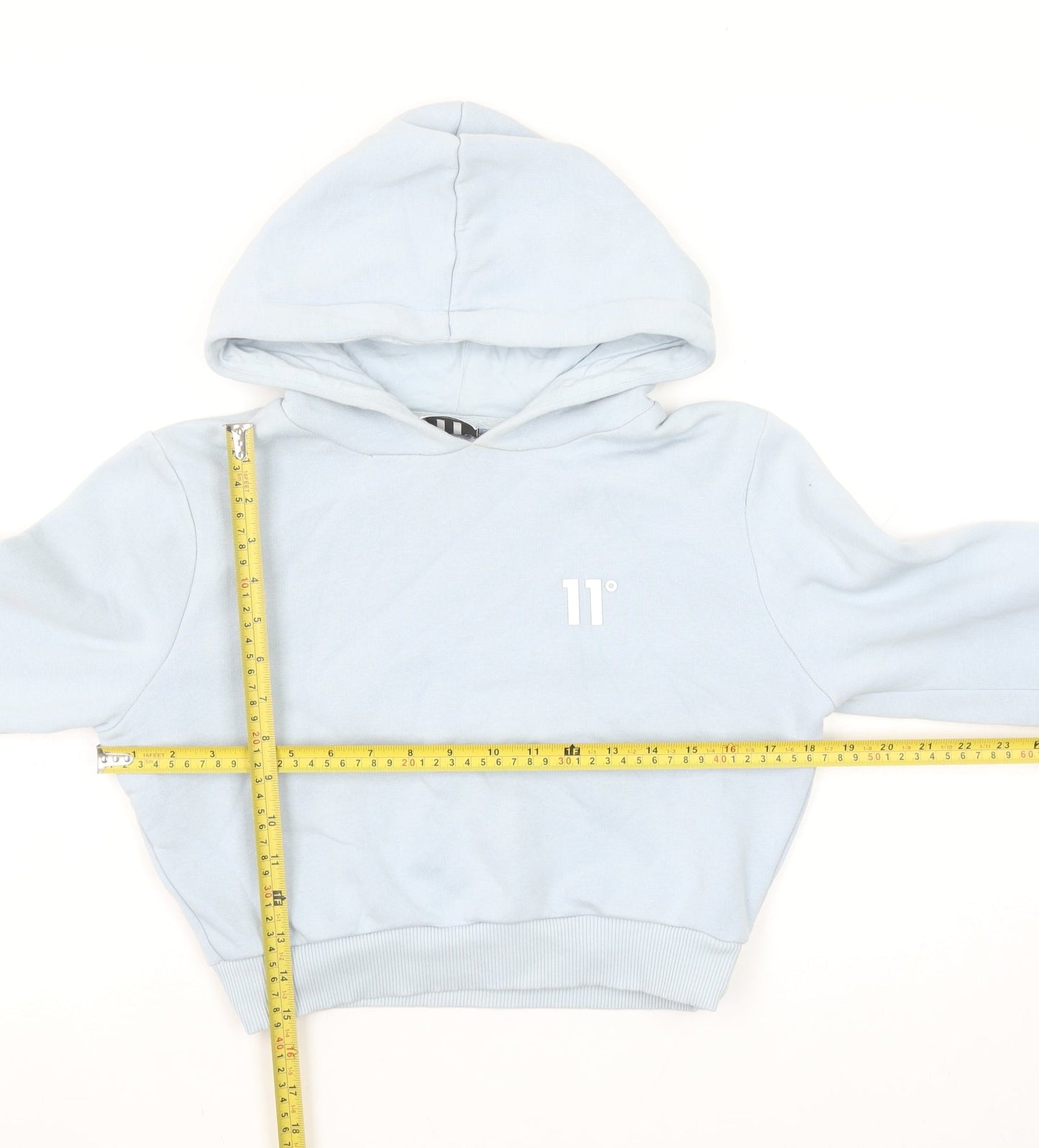 Womens UK Size 6 11 degrees Blue Pullover Hoodie