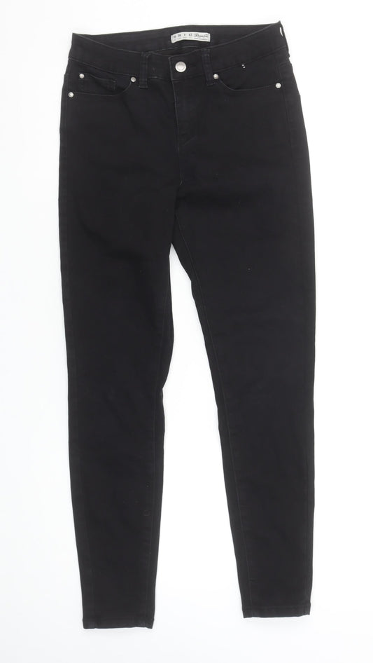 Denim Co. Women's Black Skinny Jeans Size 10 Stretch Denim