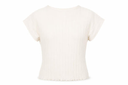 Womens UK Size XS Gallery Ivory Basic Blouse