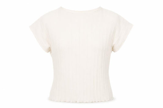 Womens UK Size XS Gallery Ivory Basic Blouse