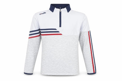 O'Neill Boys Grey 9-10 Years 1/4 Zip Sports Sweatshirt