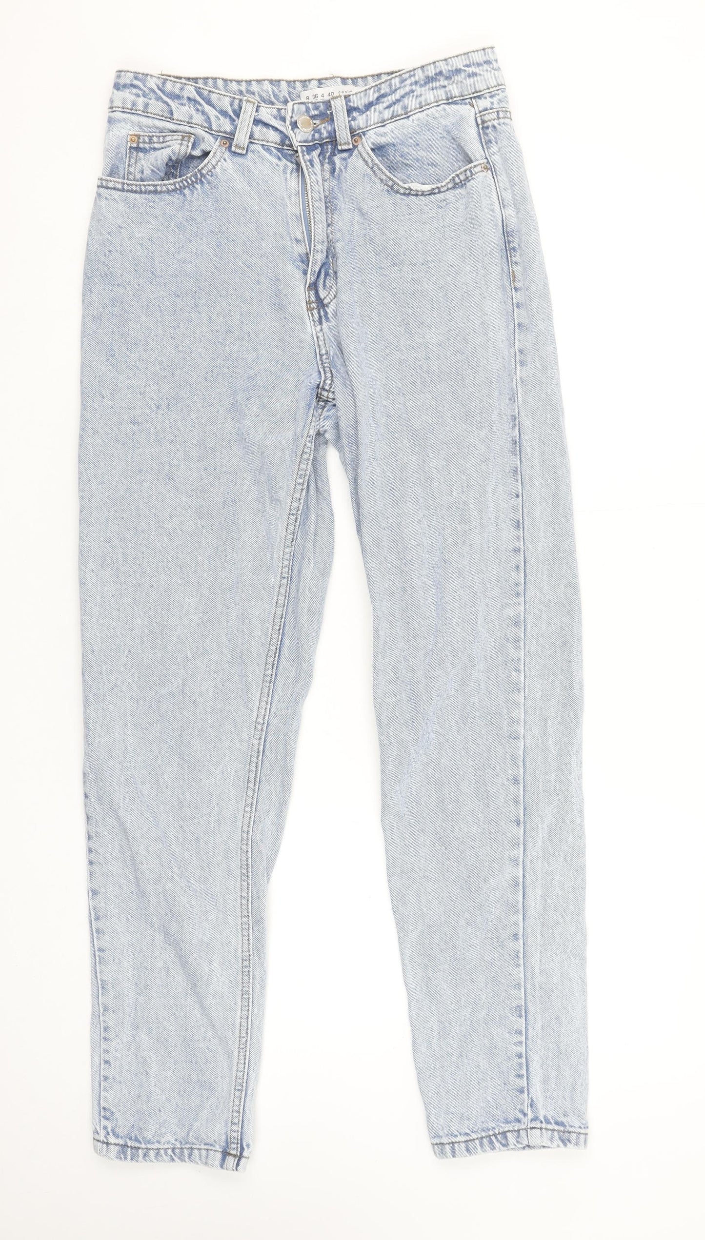 Primark Women’s Blue High Rise Mom Jeans Size 8 Denim Co