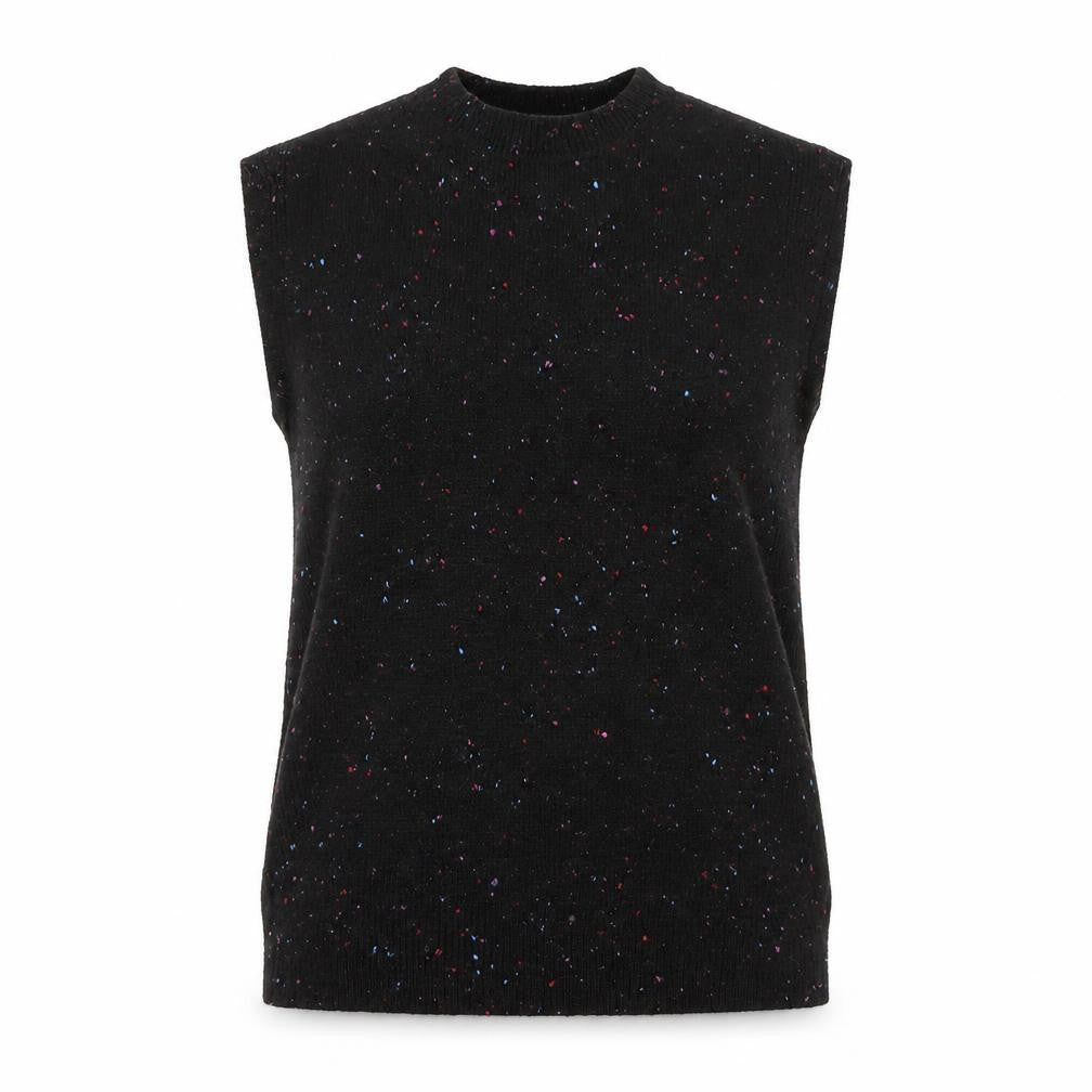 Marks and Spencer Womens Black XS Sleeveless Knit Pullover Jumper