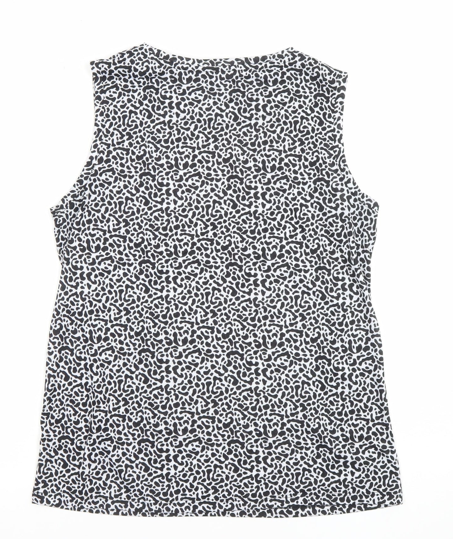Womens UK Size 10 Marks and Spencer Black Basic Tank