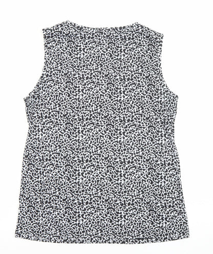 Womens UK Size 10 Marks and Spencer Black Basic Tank
