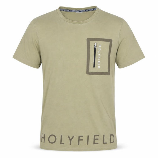 Boys UK Size S Holyfield Beige Basic T-Shirt