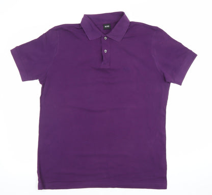 Mens UK Size M HUGO BOSS Cotton Polo Shirt