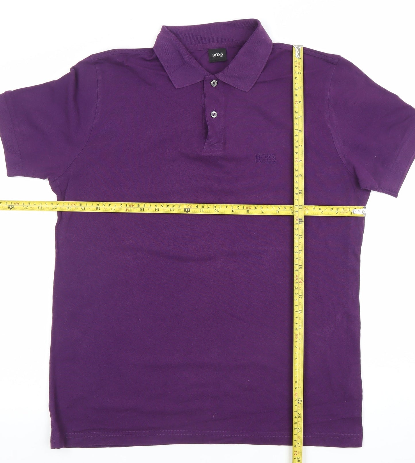 Mens UK Size M HUGO BOSS Cotton Polo Shirt