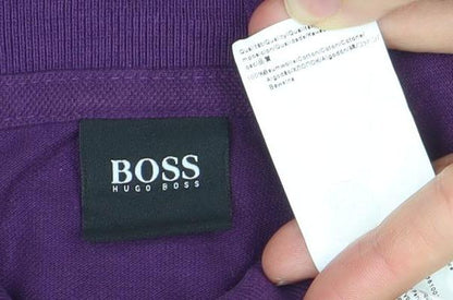 Mens UK Size M HUGO BOSS Cotton Polo Shirt