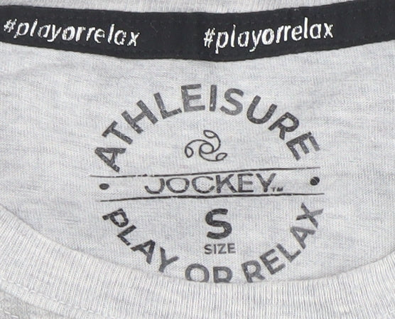Mens UK Size S Jockey Grey  T-Shirt