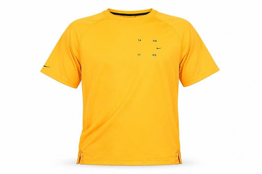 Mens UK Size M Nike Orange Running & Jogging Gym & Training Football T-Shirt