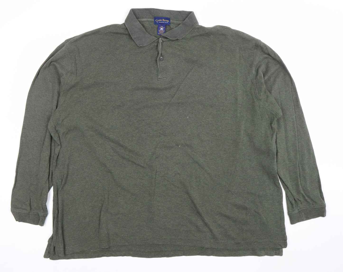 Mens UK Size 2XL Club Room 100% Cotton Polo Shirt