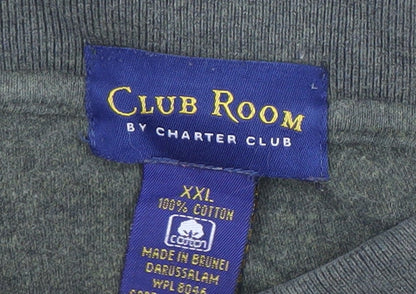 Mens UK Size 2XL Club Room 100% Cotton Polo Shirt