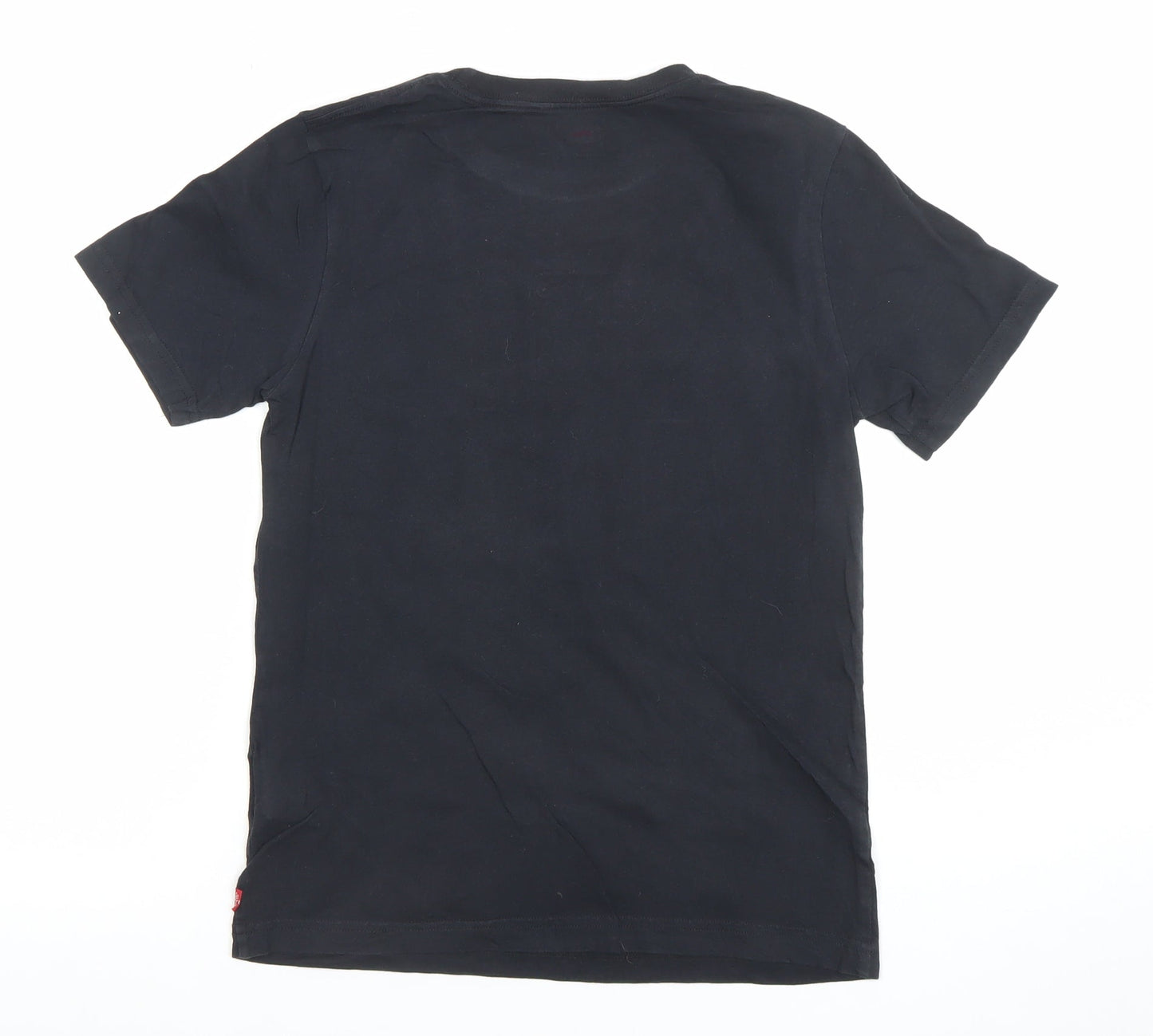 Boys UK Size 14 Years Levi's Black Basic T-Shirt