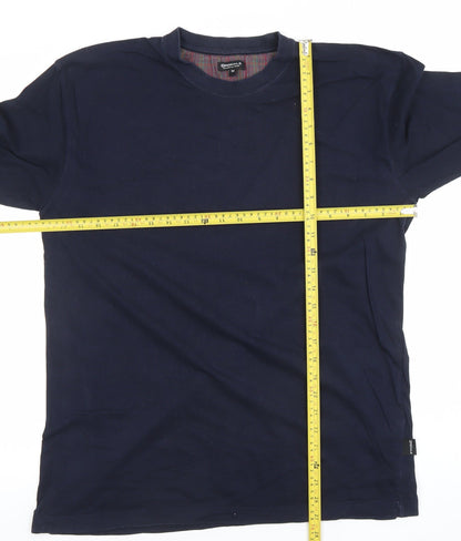 Originals Women's Blue Long Sleeve Cotton Basic T-Shirt M