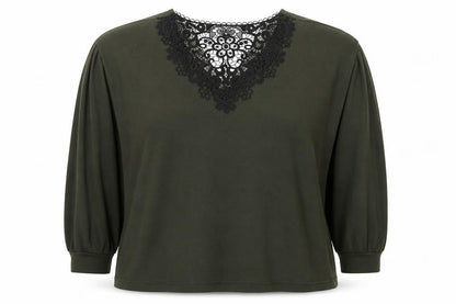Womens UK Size 18 Dorothy Perkins Green Tunic Blouse