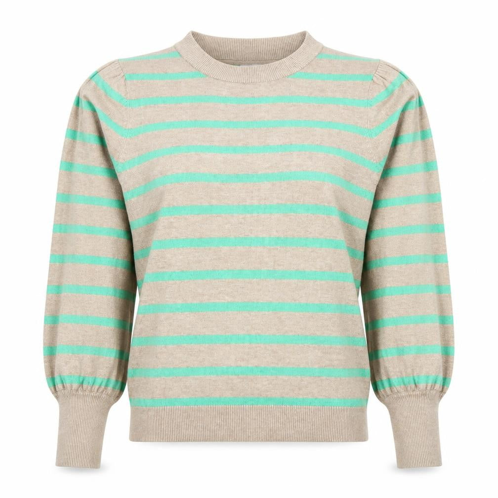 Womens UK Size XS Kaffe Beige Pullover Jumper