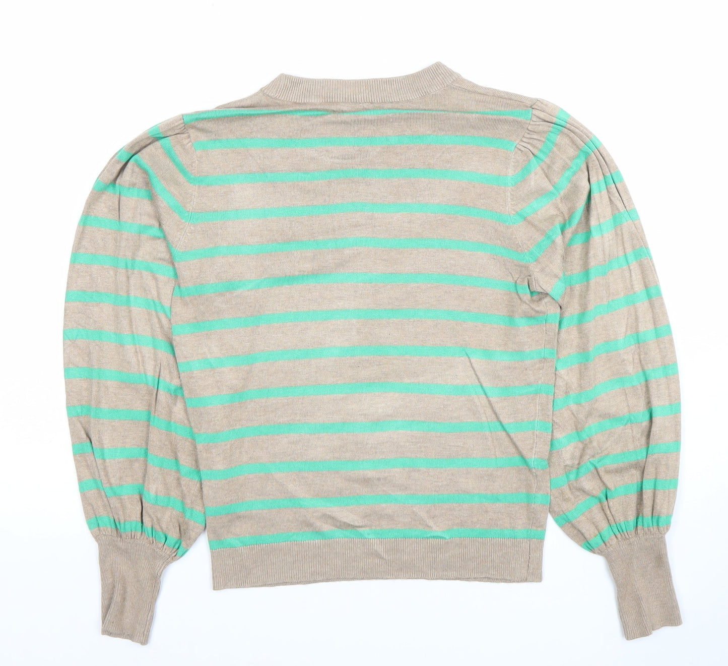 Womens UK Size XS Kaffe Beige Pullover Jumper