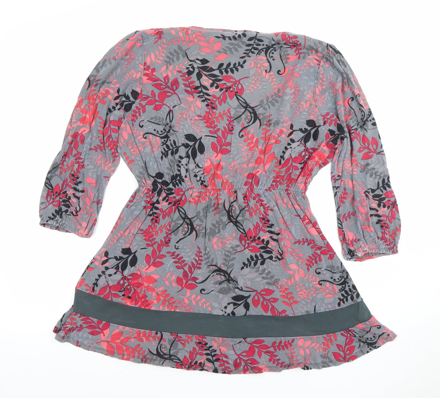 Per Una Women’s Multicoloured Floral Tunic Top Size 16