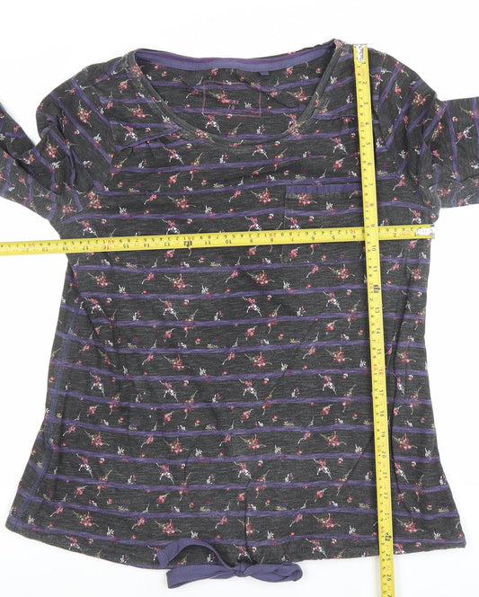Womens UK Size 14 NEXT Grey Tunic T-Shirt