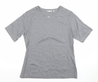 Womens UK Size 8 Rabe Grey Basic T-Shirt