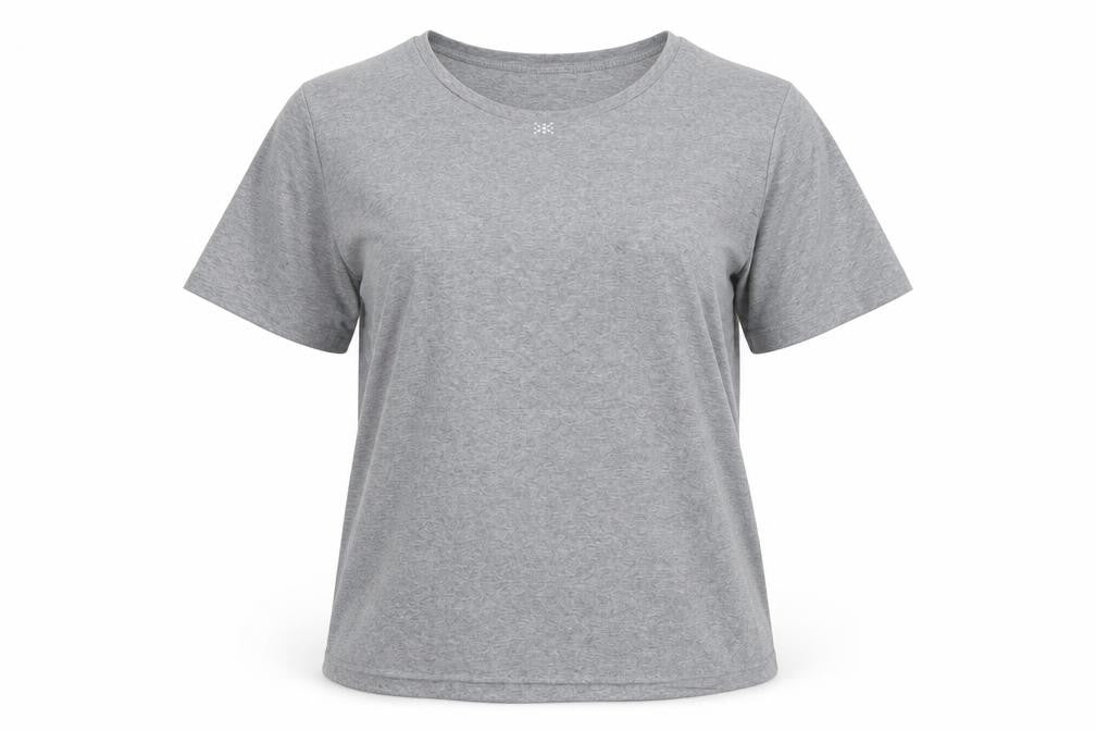 Womens UK Size 8 Rabe Grey Basic T-Shirt