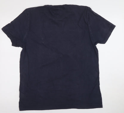 Tommy Hilfiger Men's Blue XL Classic Organic Cotton T-Shirt