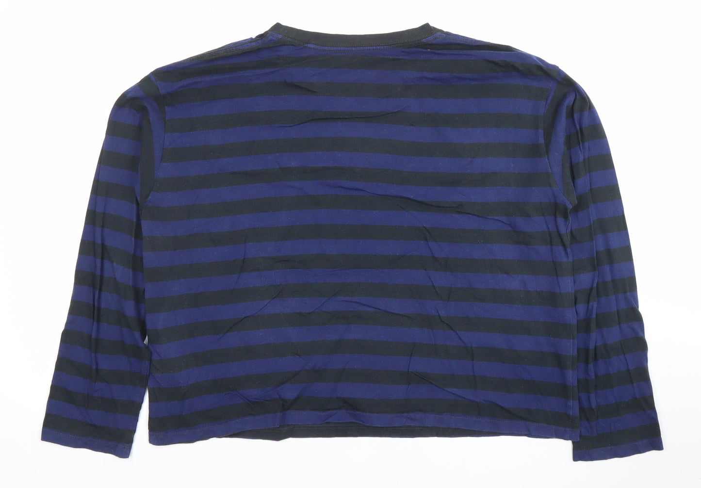 Womens UK Size L Levi's Blue Basic T-Shirt