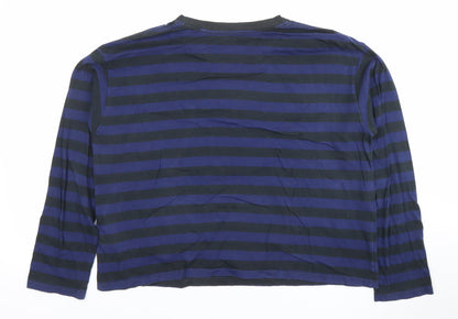 Womens UK Size L Levi's Blue Basic T-Shirt