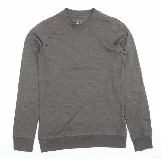 Mens UK Size XS ASICS Grey Pullover Sweatshirt
