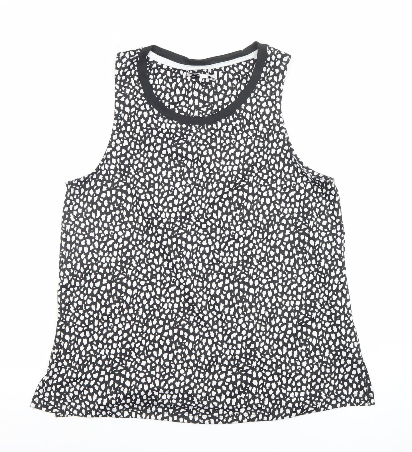 Womens UK Size S DKNY Black Basic Tank
