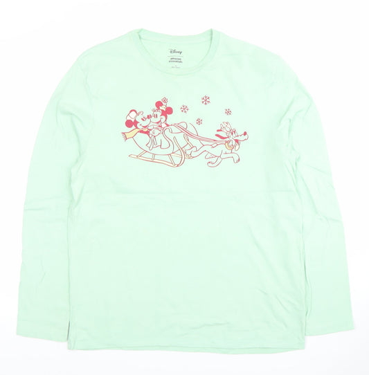 Womens UK Size M Amazon Essentials Green Basic T-Shirt