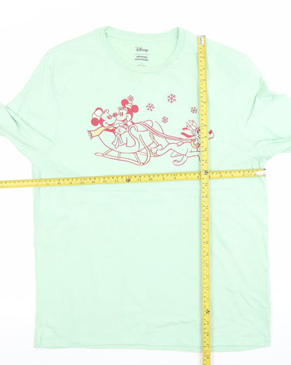 Womens UK Size M Amazon Essentials Green Basic T-Shirt