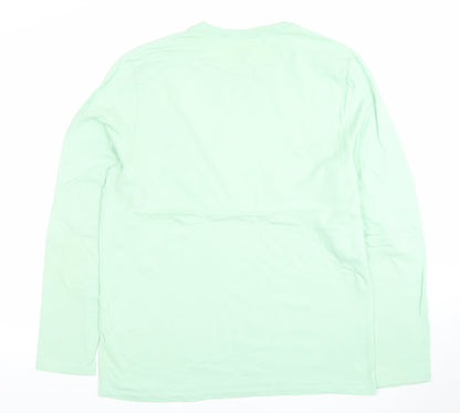 Womens UK Size M Amazon Essentials Green Basic T-Shirt