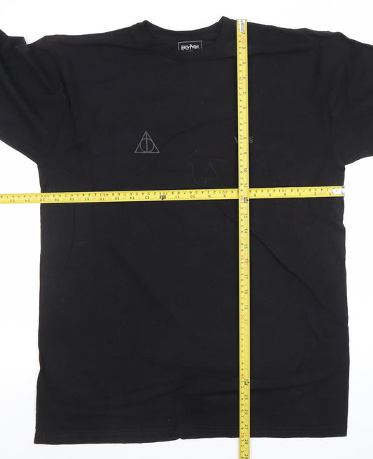 Vans x Harry Potter Black Long Sleeve Men's Classic Fit T-Shirt Medium