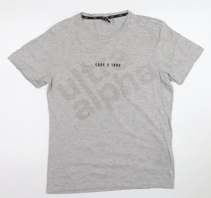 Mens UK Size S JACK & JONES Grey  T-Shirt