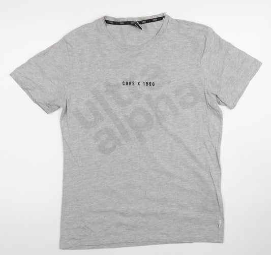 Mens UK Size S JACK & JONES Grey  T-Shirt